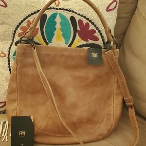 Frye hobo beige